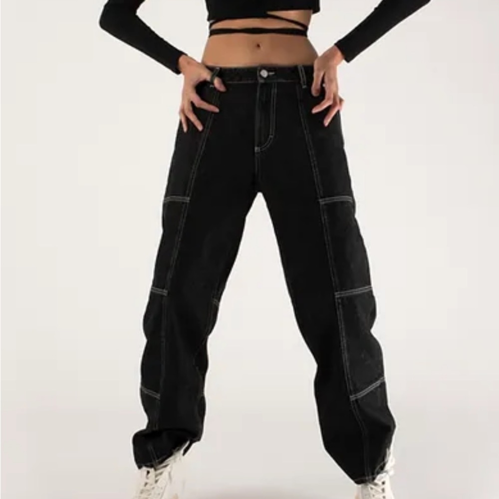 Frankie ICON DENIM JEAN . New black color